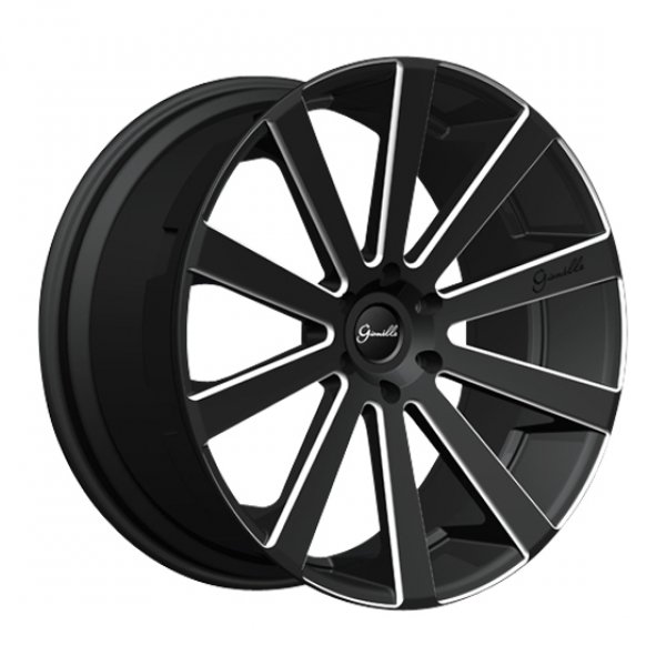 ジェネリー SANTONEO ブラック/ボールカットディテール 20インチ 20×10 [superbuy wheels（スーパーバイ ホイールス）]